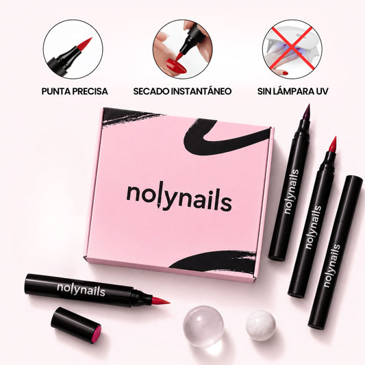 5 marker polishes without UV lamp | Hyranails™